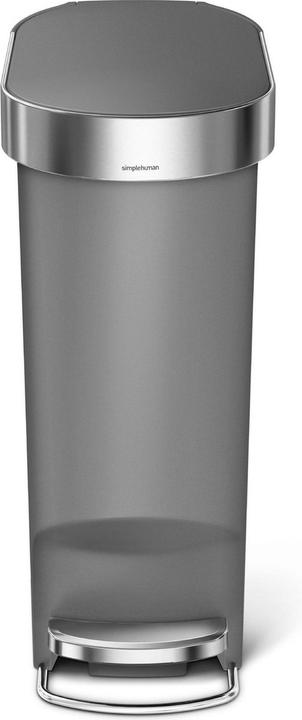 Produktbild Simplehuman 40 l, Einzelfach, grauer Kunststoff (40 l)