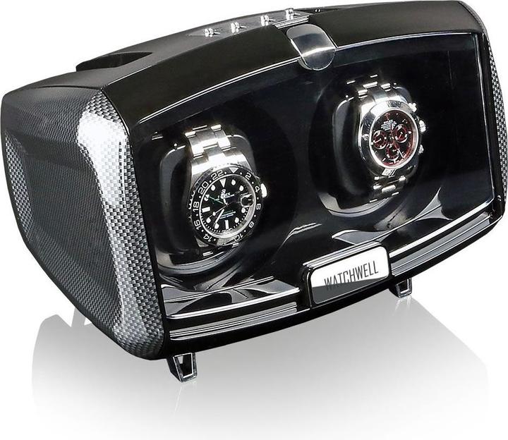 Watchwell Remontoir pour Montres Luxor - Noir/Carbone