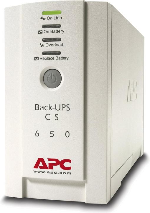 APC Back-UPS (650 VA, 400 W, Standby Onduleur)
