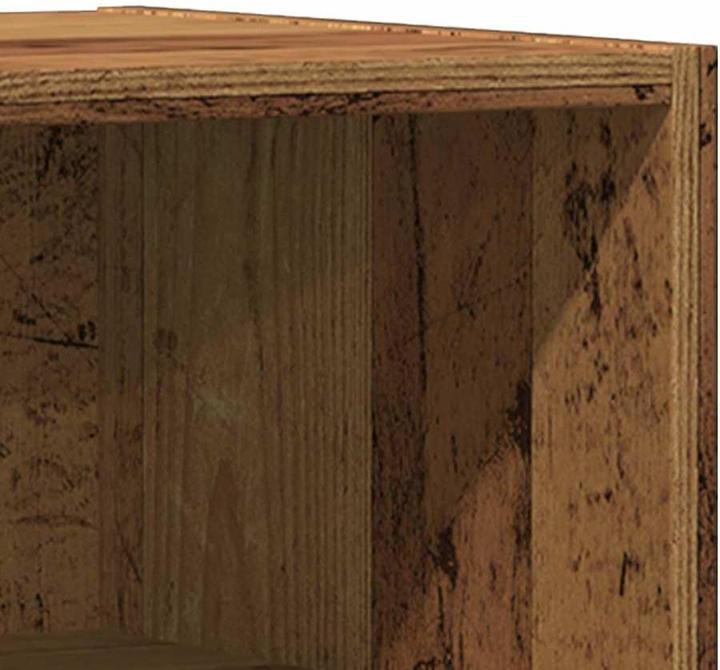 Image du produit VidaXL Nachttische 2 Stk. Altholz-Optik 40x30x50 cm Holzwerkstoff Nachtschrank (40 x 30 x 50 cm)