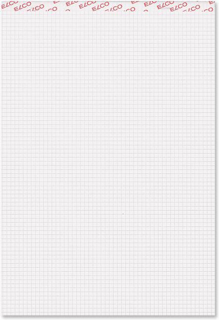 Actual product image Elco Office notepad (A6, Checked)