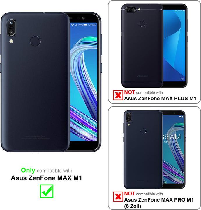 Actual product image Cadorabo Case for Asus ZenFone MAX M1 with belt clip (Asus Zenfone Max (M1))