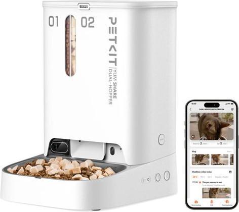 Actual product image Petkit YumShare Dual-Hopper with Camera (5 l)