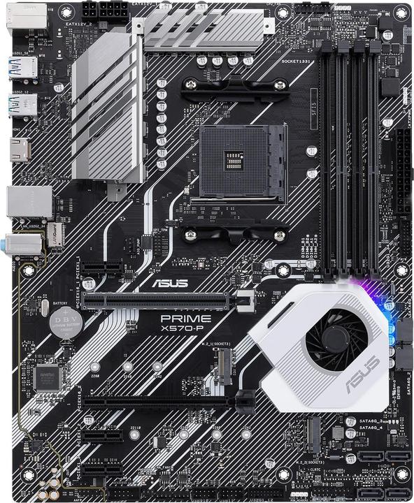 Image du produit ASUS Prime X570-P (AM4, AMD X570, ATX)