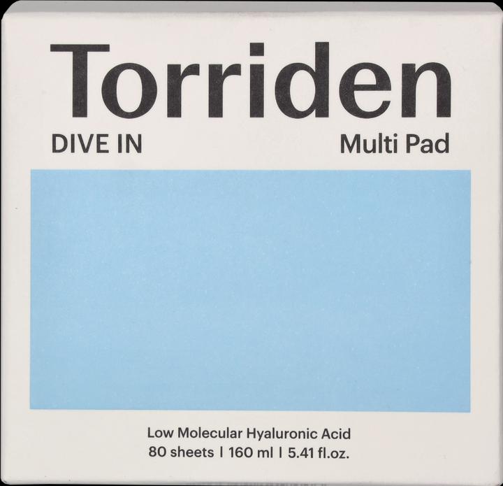 Produktbild Torriden DIVE-IN Low Molecule Hyaluronic Acid Multi Pad 80ea