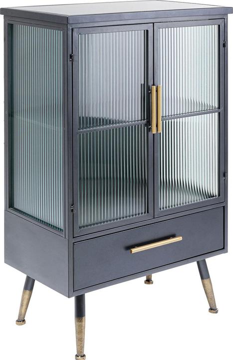 Immagine prodotto Kare Design Comò La Gomera 2 porte 1 cassetto (65 x 38 x 105 cm)