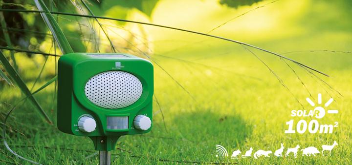 Actual product image Swissinno Solar Ultraschall Tiervertreiber, Marder- & Katzenschreck
