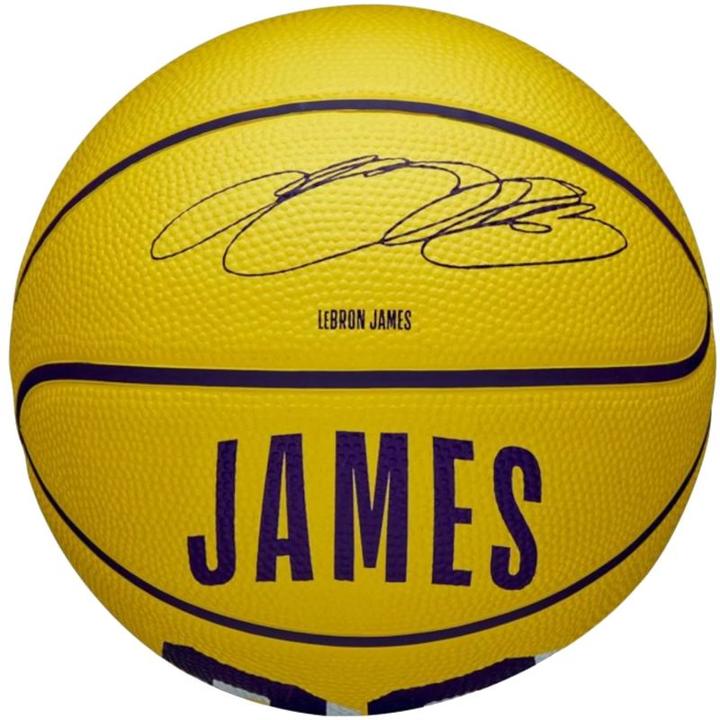 Actual product image Wilson NBA-Spielerikone LeBron James Mini-Basketball (3)