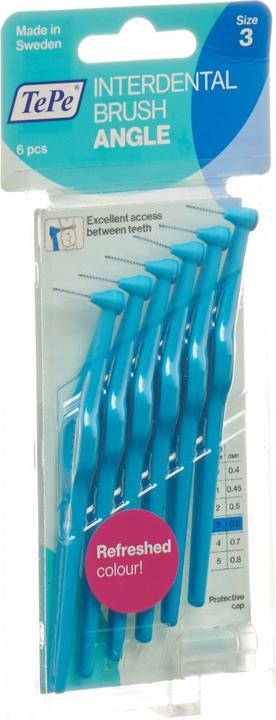 Produktbild TePe Interdentalbürsten Angle ISO 3 (6 x, 0.60 mm)