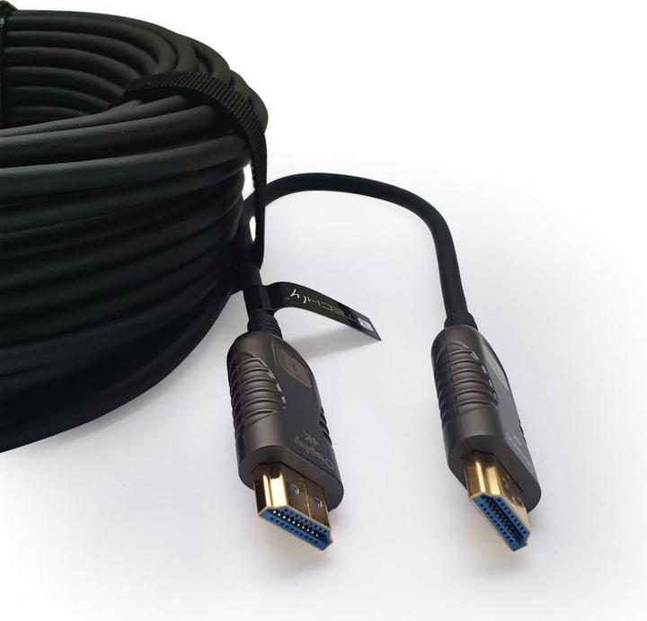 Actual product image EFB Elektronik GmbH HDMI2.0 AOC LWL Cable 30 m, The Active High Speed HDMI Audio Video Cable is characterized by ei (30 m, HDMI)
