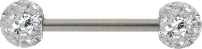 Image du produit Bijouteria Piercing poitrine (Acier inoxydable, Cristallin, Résine époxy)