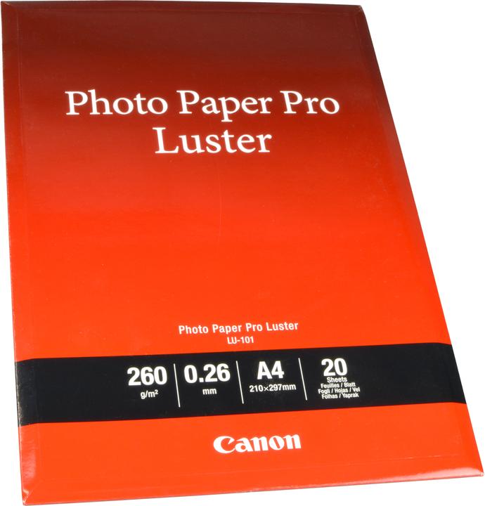 Actual product image Canon LU-101 Pro Chandelier (260 g/m², A4, 20 x)