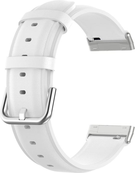 Produktbild Cover-Discount Fitbit Versa 3 / Sense - Lederarmband weiss