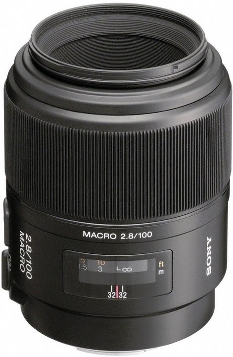 Sony 100mm f/2.8 Makro, Full Frame A-Mount (Sony A, Vollformat)