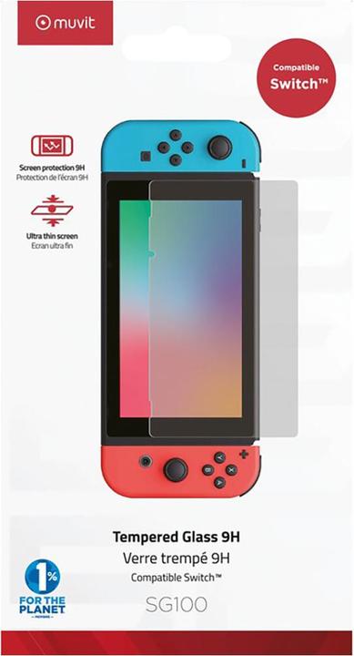 Actual product image Muvitgame Muvit Gaming Verre Trempe Pour Switch (Switch)