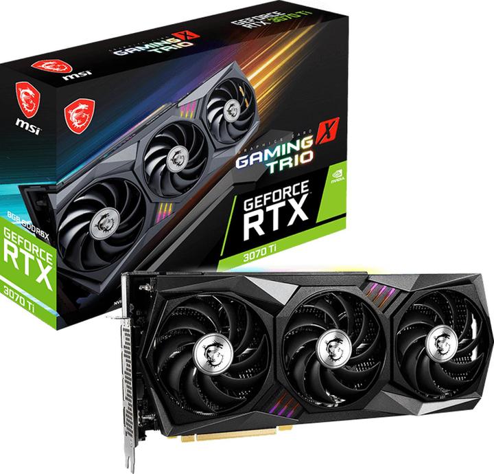 Produktbild MSI GeForce RTX 3070 Ti GAMING X TRIO 8G (8 GB)