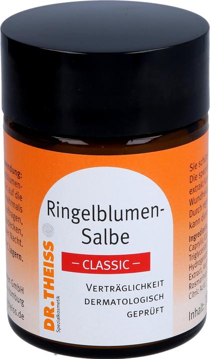 Dr. Theiss Ringelblumen-Salbe Classic schützt und pflegt die Haut, 100 ml Salbe (Körpercreme, 100 ml)
