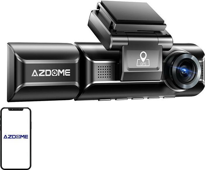 AZDome M550 Max 4K Car Camera (Ingebouwd display, WiFi, GPS-ontvanger, Versnellingssensor, Ingebouwde microfoon, 4K)