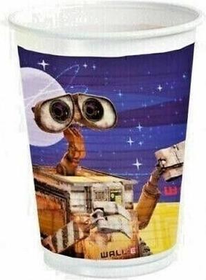 Produktbild Wall-E Logo Party Einwegbecher (Packung mit 8 Stück) (8 x)