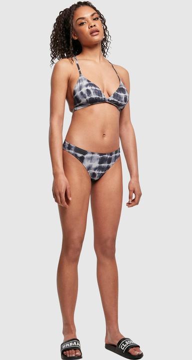 Actual product image Urban Classics Ladies Tie Dye Triangle Back Bikini - 15629 (M)