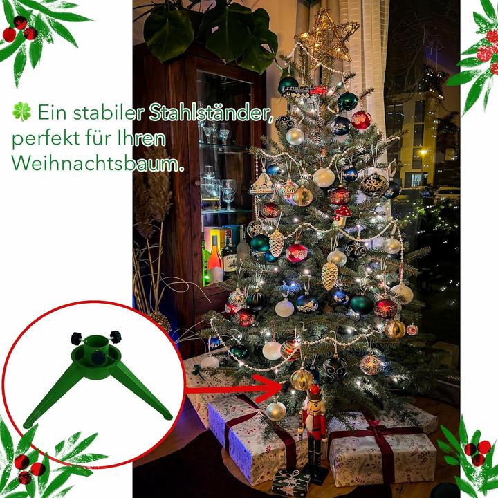 Immagine prodotto Siluk Verstellbarer Christbaumständer mit Wasserbehälter