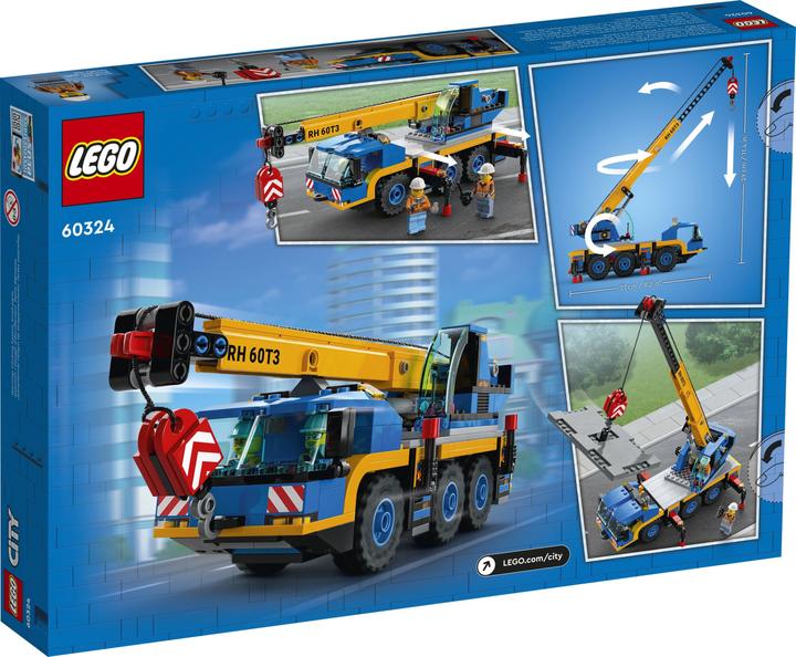 Actual product image LEGO City End-Of-Live Set Gelaendekran - 60324 NEU! Teile 340x (60324)