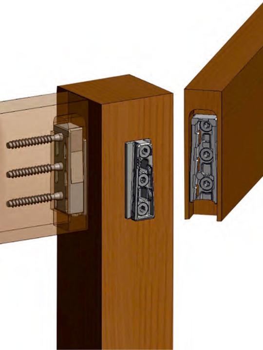 Productafbeelding BMB Stevige connector Massief F Zamak 52 mm (Aansluitende fitting, 100 Pcs.)