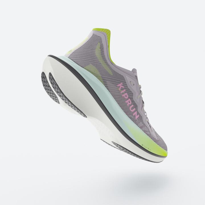 Produktbild Kiprun Laufschuhe Damen mit Carbonplatte - KD900X LD2 lila/gelb (42)