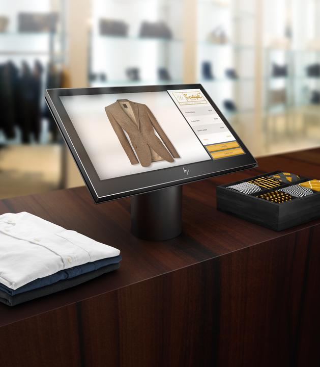 Image du produit HP ElitePOS G1 Retail System 145 - tout-en-un (solution complète) (Intel Core i5-7300U, 16 Go, 128 Go, HD Graphics 620)