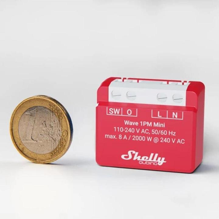 Produktbild Shelly Qubino Wave 1PM Mini (Schaltaktor)