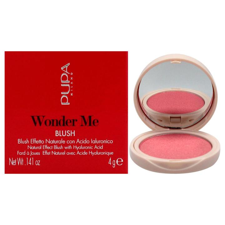 Actual product image Pupa Milano Wonder Me Blush 001 Thrill Me Glow 4g (001 Thrill Me Glow)