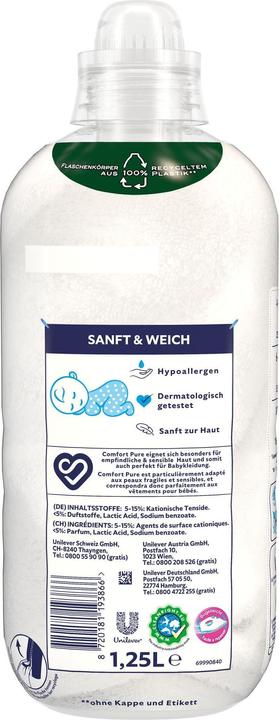 Produktbild Comfort Pure (50 Waschgänge, Flüssigwaschmittel)