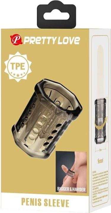 Actual product image Pretty Love Ronael Penis Sleeve Super Stretchy Transparent