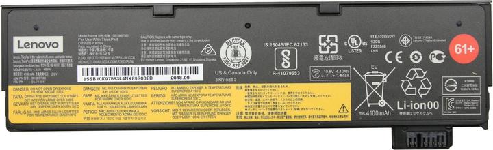 Image du produit Lenovo Batterie ThinkPad 61+ (6 cellules, 4400 mAh)