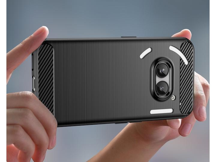 Immagine prodotto Screenguard Carbon Brushed Soft TPU (Niente Telefono (2a))