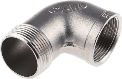 Actual product image Rs Pro Street elbow,1 1/4inBSPP F-1 1/4inBSPT M (Pipe fitting)