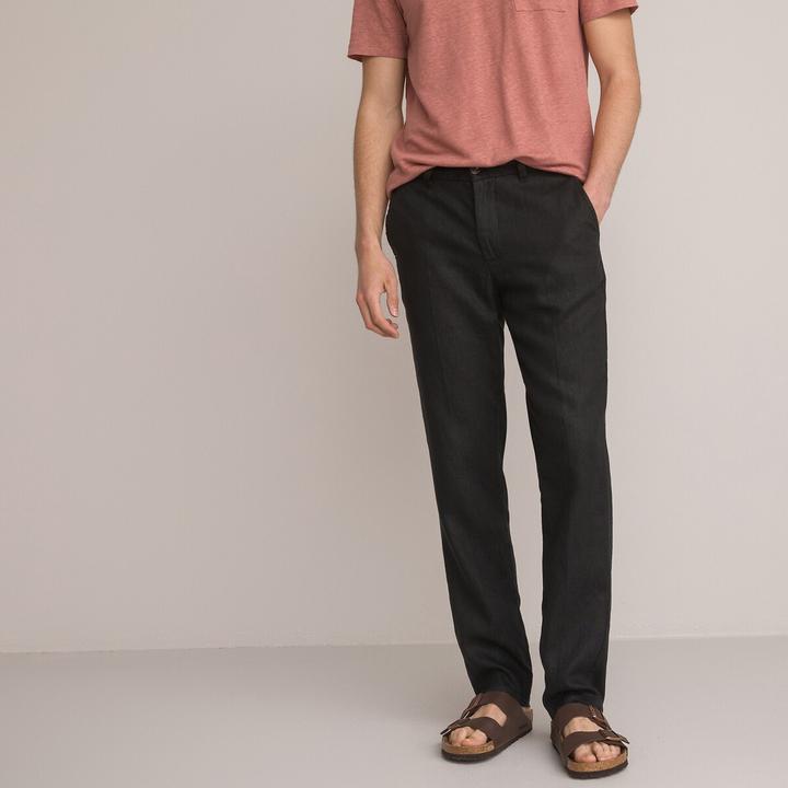 Actual product image La Redoute Collections Linen trousers (32)