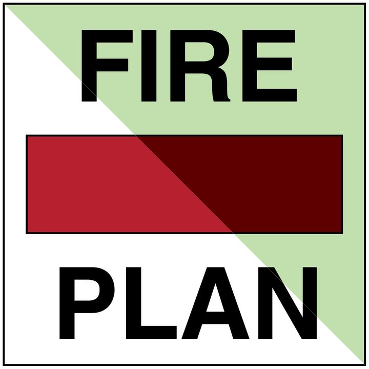 Produktbild Brady Brandschutzplan – IMO