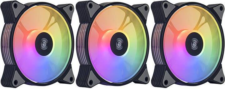 Actual product image Darkflash Tech Aigo AR12 PRO 3-in-1 computer fan kit (120 mm, 3 x)