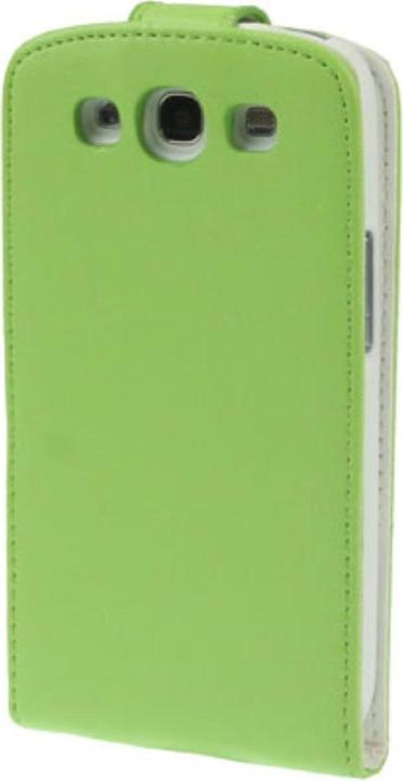 Produktbild König Design Handy Tasche Flip dünn für Samsung Galaxy S3 i9300 / i9305 / S3 NEO i9301 Grün (Samsung Galaxy S3 Neo, Samsung Galaxy S3)
