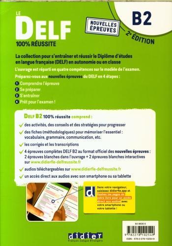 Image du produit DELF 100 % Reussite B2 + Online-Ausgabe. 2022 (Allemand, Français, Collectif, 2023)