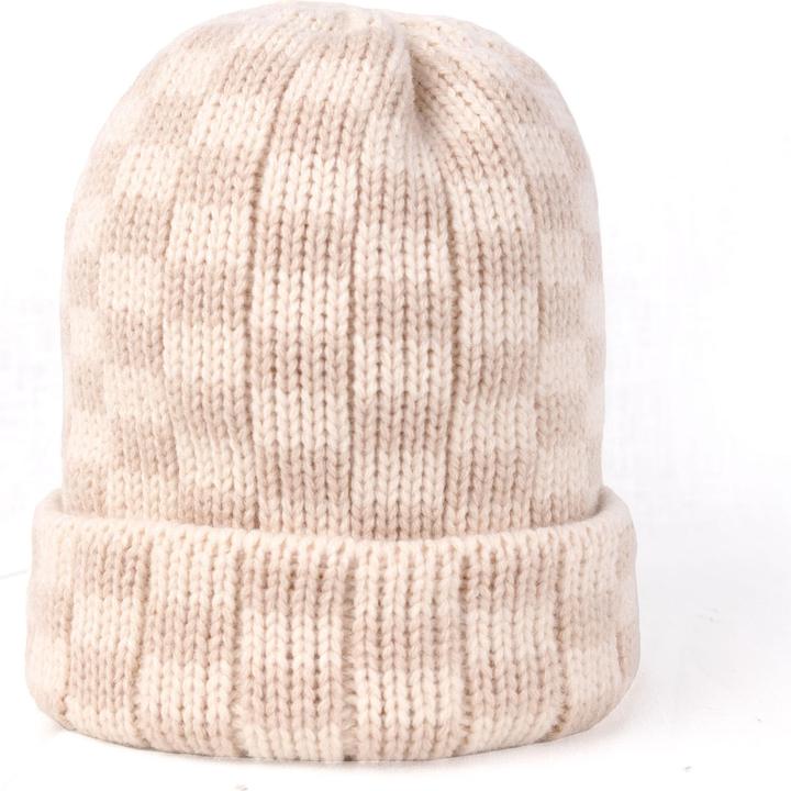 Produktbild Mrs. Ertha Squares Bennies Beanie Ivory