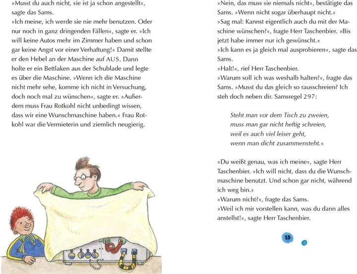 Actual product image Das Sams und der blaue Drache (German, Paul Maar, 2020)