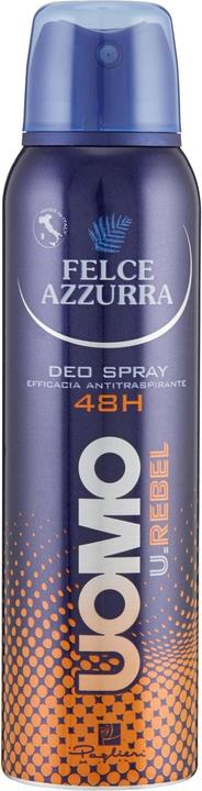 Felce Azzurra Deo Spray Men 48 h Rebel 150 ml (Spray, 150 ml)