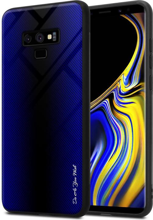 Productafbeelding Cadorabo TPU gestreepte glasplaat (Samsung Galaxy Note 9)