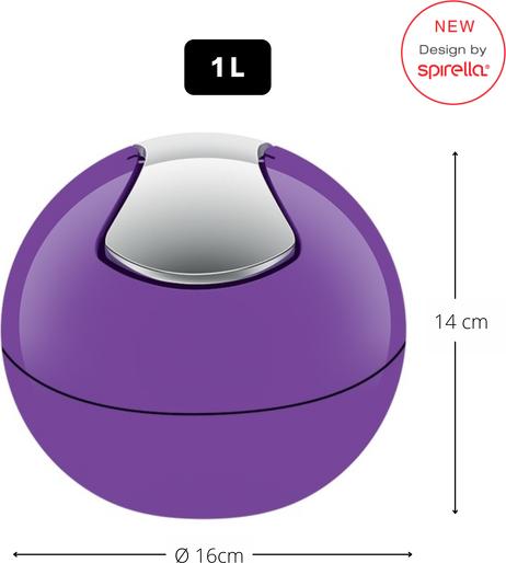 Image du produit spirella Poubelle de table de bowling (1 l)