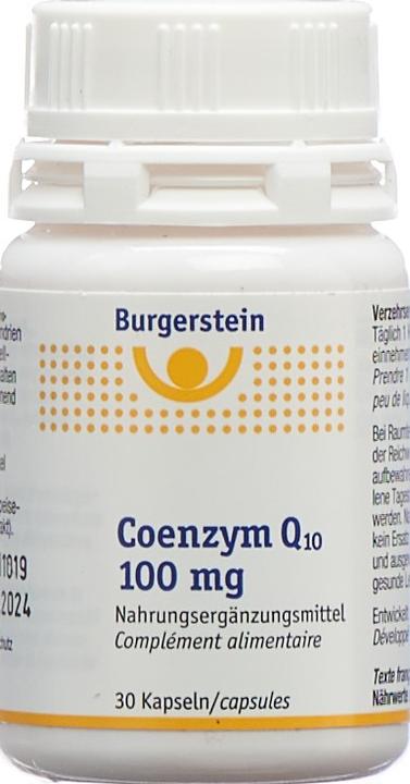 Actual product image Burgerstein Coenzym Q10 (30 Piece, Capsules, 18 g)