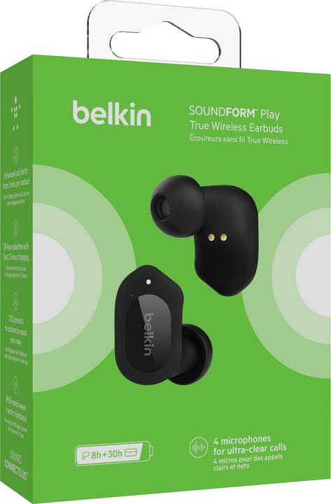 Actual product image Belkin Soundform Play In-Ear (ANC, 8 h, Wireless)