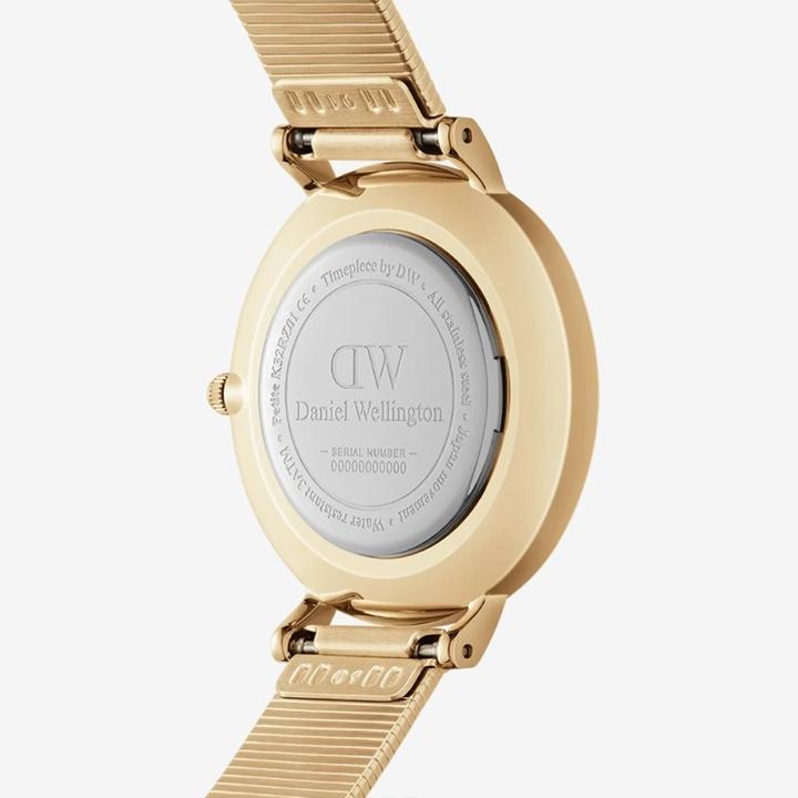 Image du produit Daniel Wellington Classic Petite Lumine Pressed Piano Gold White (Montre analogique, 28 mm)