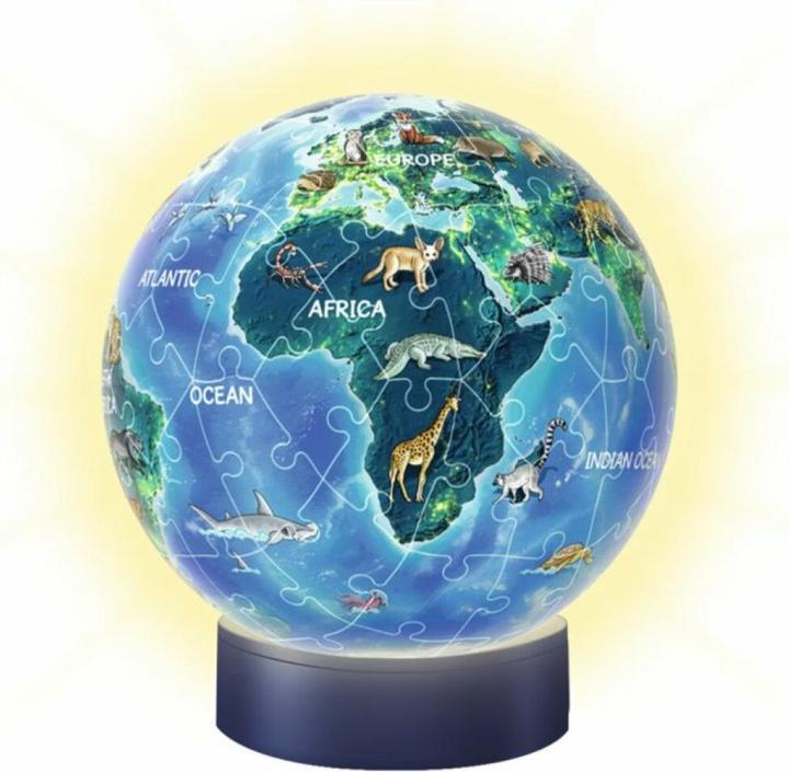Image du produit Ravensburger Lumière de nuit - La terre la nuit (72 pièces)